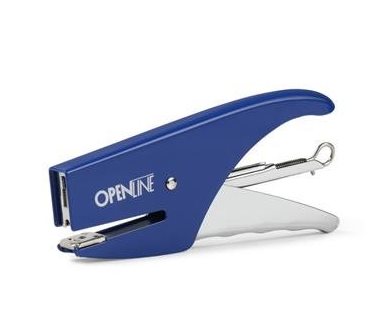 CUCITRICE A PINZA FLUO ALLEGRA - PUNTO 6/4 - (0185B) BLU