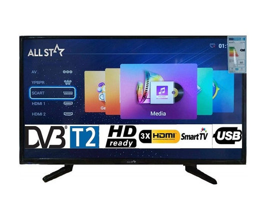 TV LED 55" ASSTV554KUHDS ULTRA HD 4K SMART TV WIFI DVB-T2 ANDROID