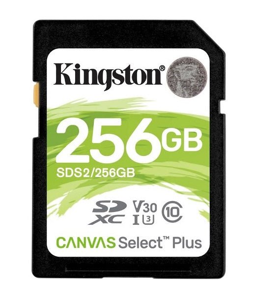 SECURE DIGITAL 256 GB CANVAS SELECT PLUS (SDS2/256GB) CLASS10 UHS-I