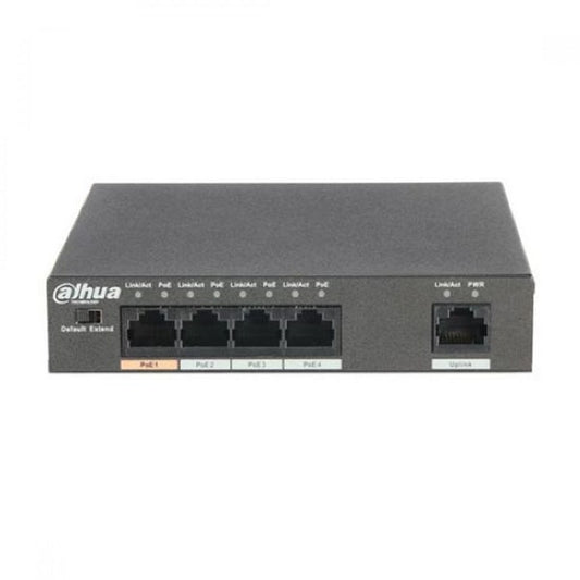 SWITCH RETE 3 PORTE POE + 1 PORTA HI-POE + 1 PORTA 10/100MBPS 60W (PFS3005-4ET-6