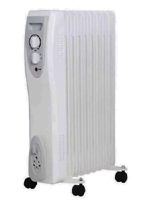 RADIATORE AD OLIO OR2000-9 STUFA ELETTRICA - INTERNO 9 ELEMENTI 2000W - BIANCO