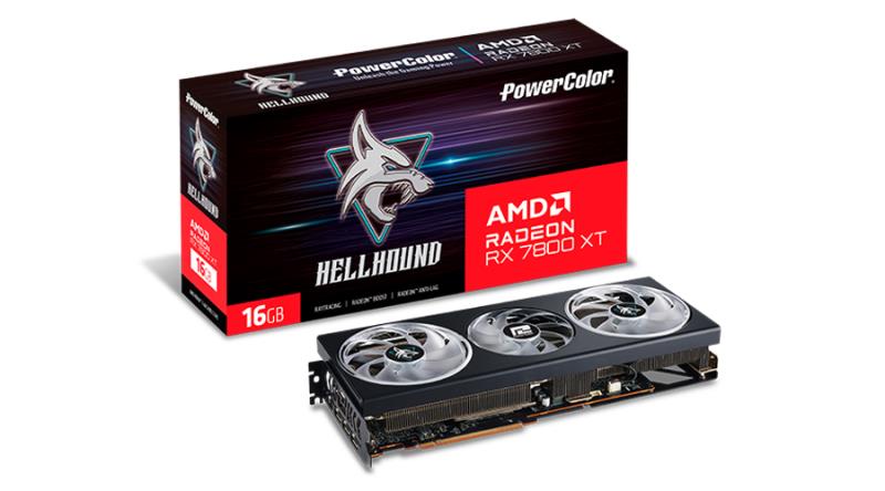 SCHEDA VIDEO RADEON HELLHOUND RX7800 XT 16GB (16G-L/OC)