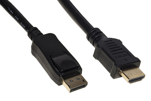CAVO DISPLAYPORT 1.2 - HDMI 2.0 - 4Kx2K 60HZ 1MT (LKCDPH10)