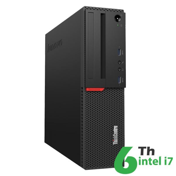 PC LENOVO THINKCENTRE M710S SFF INTEL CORE I7-6X00 8GB 240GB SSD WINDOWS 10 PRO