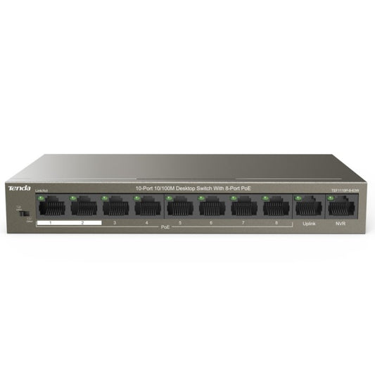SWITCH RETE 8 PORTE 10/100 - POE (TEF1110P-8-63W)