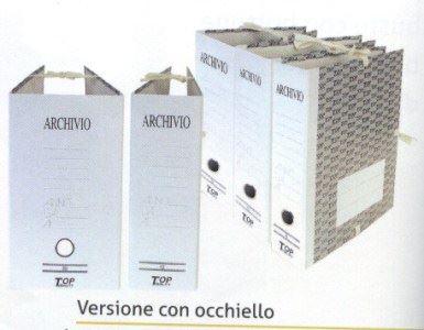 CARTELLA FALDONE ARCHIVIO CON LEGACCI - DORSO 20 CON OCCHIELLO (91085) - 1 PEZZO