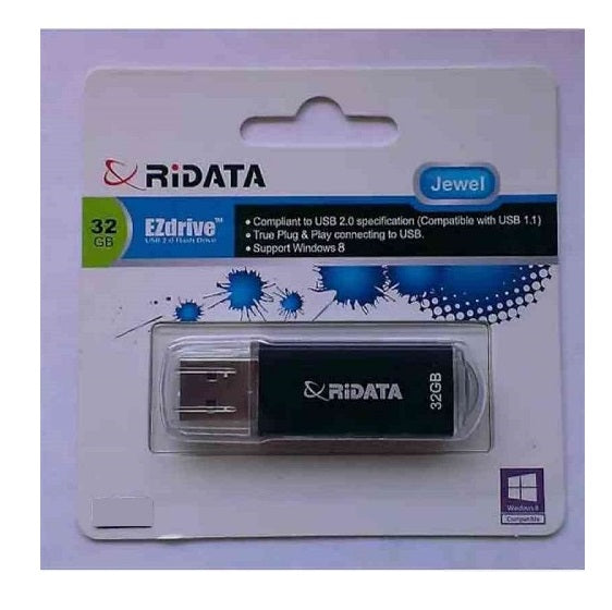 PEN DRIVE JEWEL BLACK 32GB USB 2.0 NERO