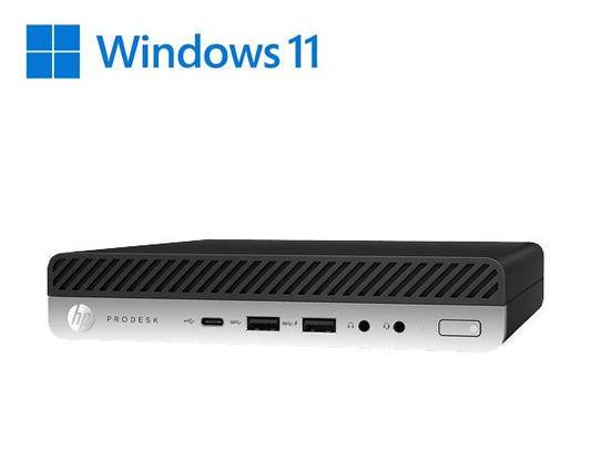 PC HP 400-600 G4 MINI PC INTEL CORE I3-8X00T 16GB 240GB SSD WINDOWS 11 PRO - RIC