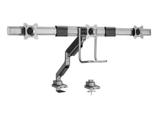 SUPPORTO DA TAVOLO A TRIPLO MONITOR DA 17" A 27" (650162)