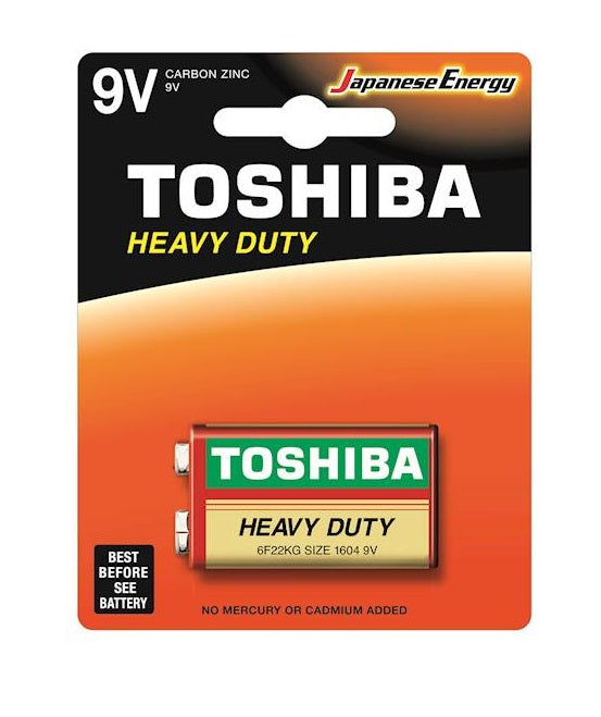 BATTERIA HEAVY DUTY ZINCO-CARBONIO 9V 1PZ