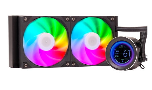 VENTOLA DISSIPATORE A LIQUIDO ARCTIC SPHERE LCD 240 - 240MM (ITLCASL240) UNIVERS