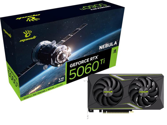 SCHEDA VIDEO NEBULA GEFORCE RTX 5060 TI 8GB GDDR7 (M-N506TIN/D78G-M2650)