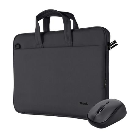 BORSA PER NOTEBOOK 16" BOLOGNA (24988) NERA + MOUSE WIRELESS