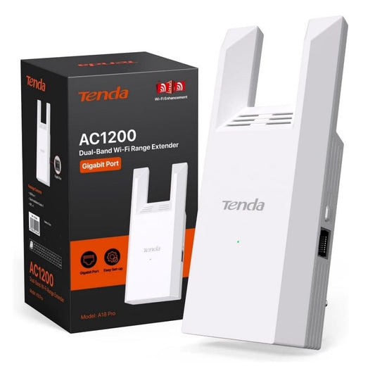 ACCESS POINT WIRELESS A18 PRO - AC1200 - DUAL BAND - WIFI RANGE EXTENDER