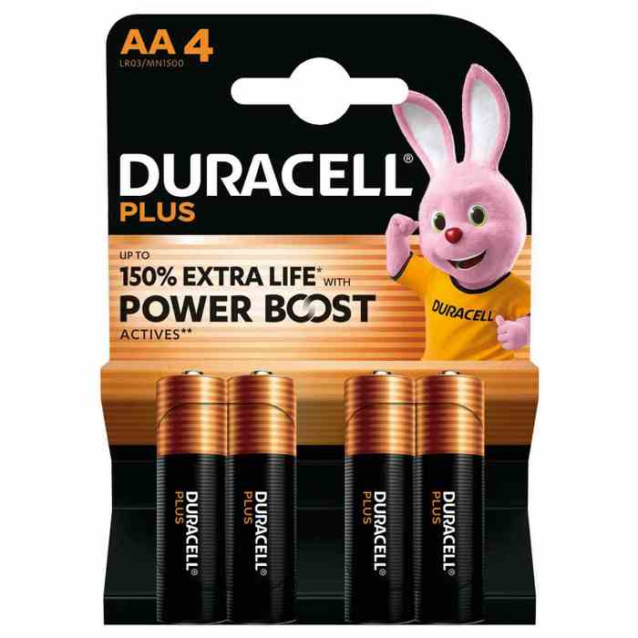 BATTERIE PLUS POWERBOOST STILO AA CONF. 4PZ
