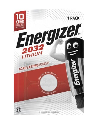 BATTERIE CR2032 3V LITIO 1PZ (2032 LITHIUM)