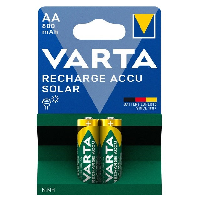 BATTERIE RICARICABILI STILO AA 800MAH CONF. 2PZ