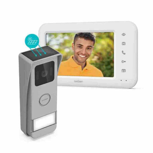 VIDEOCITOFONO SENZA FILI ELIA SMART 112296 - SOLARE E BATTERIA - TOUCHSCREEN DA