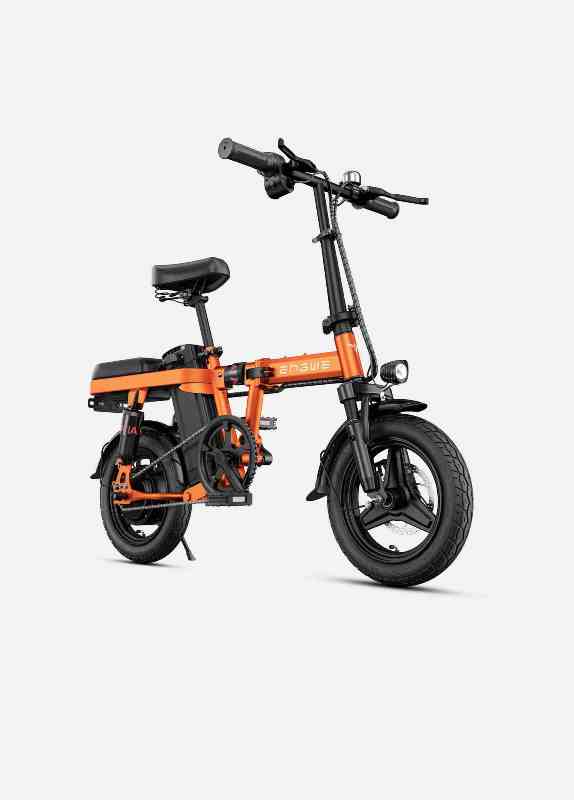 BICI ELETTRICA CON PEDALATA ASSISTITA T14 250W ORANGE ARANCIONE
