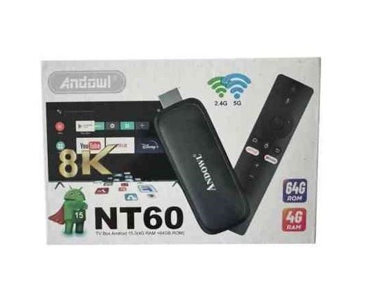 BOX ANDROID NT60 TV STICK 8K 4+64GB