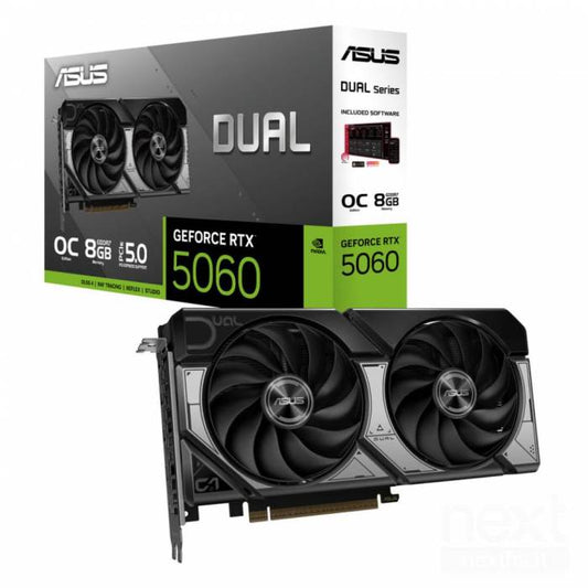 SCHEDA VIDEO GEFORCE DUAL RTX 5060 OC 8 GB GDDR7 (90YV0N12-M0NA00)