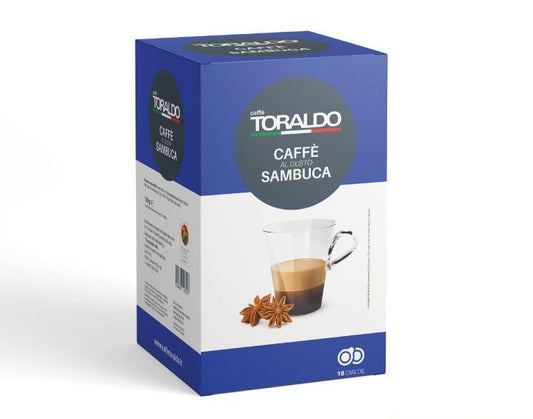 CIALDE SOLUBILI ESE 44MM CAFFE' GUSTO SAMBUCA 18 PZ (106301)
