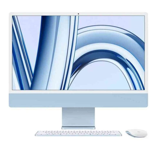 PC IMAC 23.5" 2023 ALL IN ONE M3 10-CORE 8GB 512GB SSD MAC OS BLUE (MQRR3Y/A)