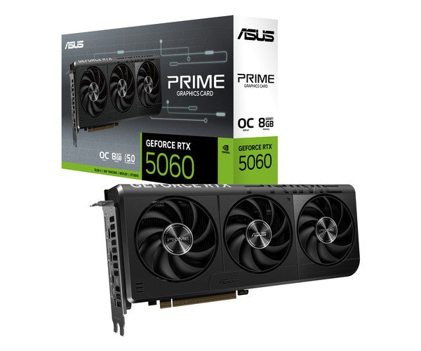 SCHEDA VIDEO GEFORCE PRIME RTX 5060 OC 8 GB GDDR7 (90YV0N10-M0NA00)