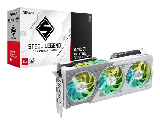 SCHEDA VIDEO RADEON RX9070 XT STEEL LEGEND OC 16 GB (X1OM90-GA5ZZZ-00UANF)