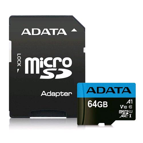 ADATA 64GB MICRO SDXC UHS-I CLASSE 10