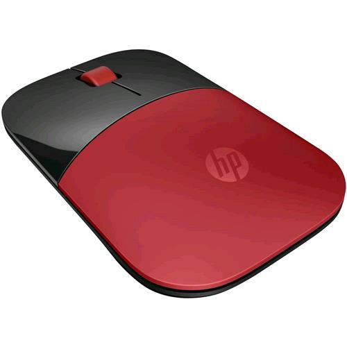 HP Z3700 MOUSE WIRELESS OTTICO 1200 DPI NERO ROSSO