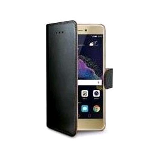 CELLY HUAWEI P8 LITE 2017 CUSTODIA IN ECOPELLE COLORE NERO