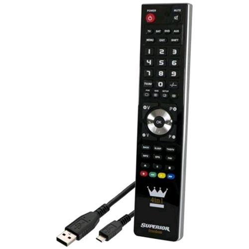 SUPERIOR SUP012 TELECOMANDO UNIVERSALE PER TV 4 IN 1 SAT DTT DVD BLURAY HDD HI-F