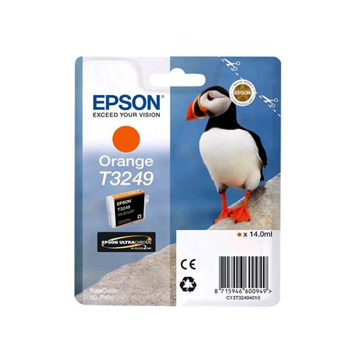 EPSON T3249 CARTUCCIA INK-JET 14 ML ARANCIONE