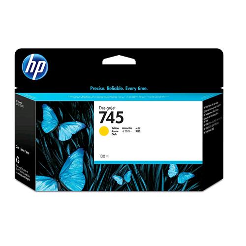 HP 745 CARTUCCIA INK-JET 130 ML GIALLO