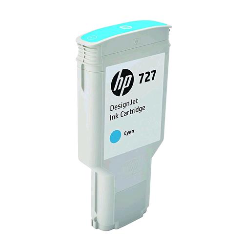 HP 727 CARTUCCIA INK-JET 300 ML CIANO