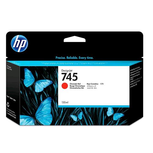 HP 745 CARTUCCIA INK-JET 130 ML ROSSO CROMATICO