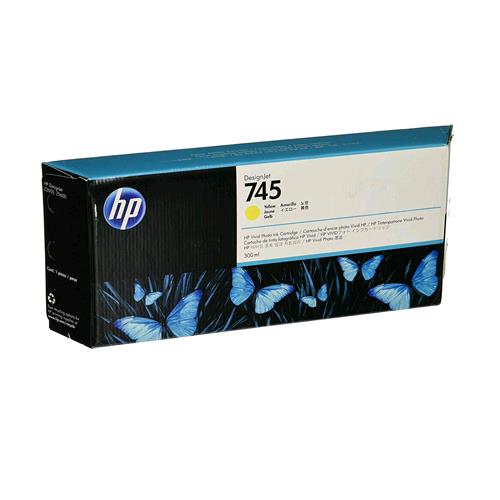 HP 745 CARTUCCIA INK-JET 300 ML GIALLO