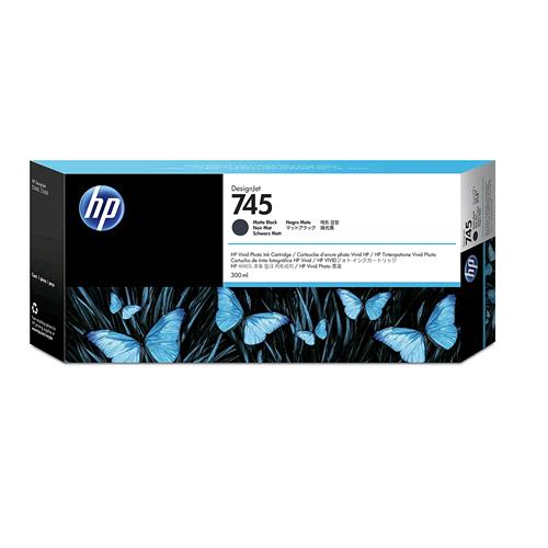 HP 745 CARTUCCIA INK-JET 300 ML NERO OPACO
