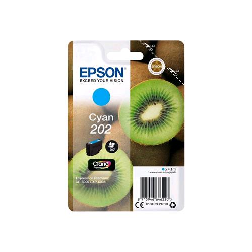 EPSON 202 CARTUCCIA INK 4.1 ML CIANO