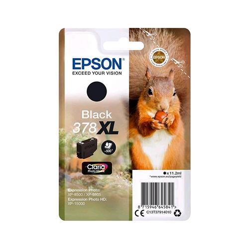 EPSON 378 XL CARTUCCIA INK 11.2 ML NERO