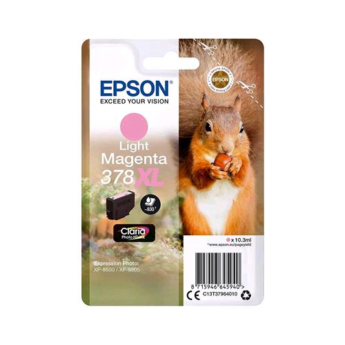EPSON 378 XL CARTUCCIA INK 10.3 ML MAGENTA CHIARO
