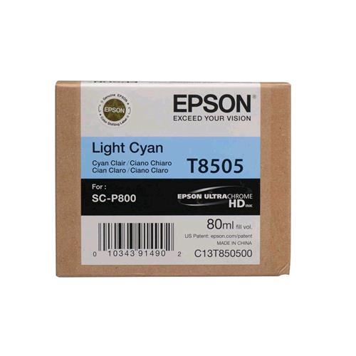 EPSON T8505 CARTUCCIA INK 80 ML CIANO CHIARO