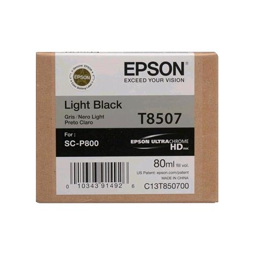 EPSON T8507 CARTUCCIA INK 80 ML NERO LIGHT