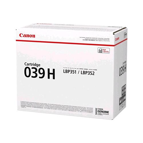 CANON 039 H TONER NERO PER imageCLASS LBP351dn, LBP351x, LBP352dn, LBP352x; i-SE
