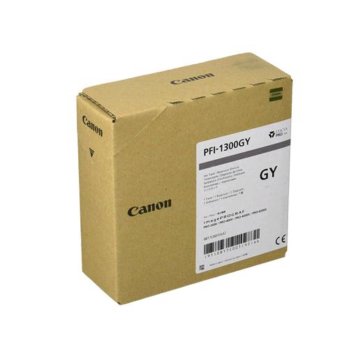 CANON PFI-1300 CARTUCCIA INK JET GRIGIO