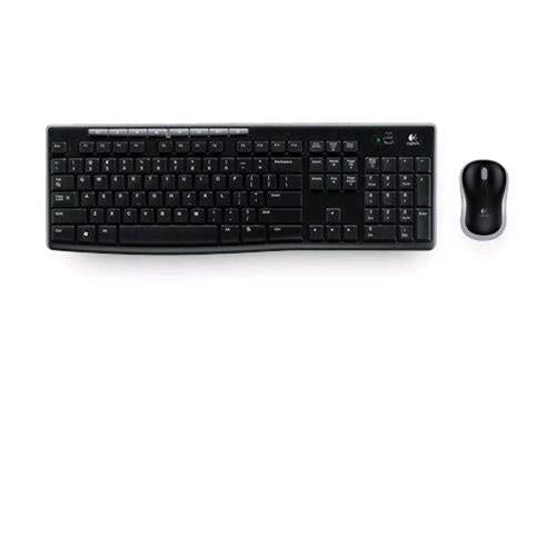 LOGITECH MK270 KIT TASTIERA E MOUSE WIRELESS LAYOUT TEDESCO COLORE NERO