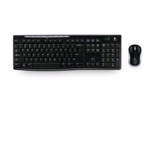 LOGITEC MK270 SET MOUSE E TASTIERA WIRELESS 2.4 GHZ 1.000 DPI LAYOUT INTERNAZION