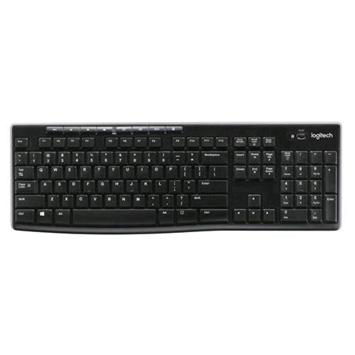 LOGITECH K270 TASTIERA WIRELESS 2.4 GHz LAYOUT TEDESCO COLORE NERO