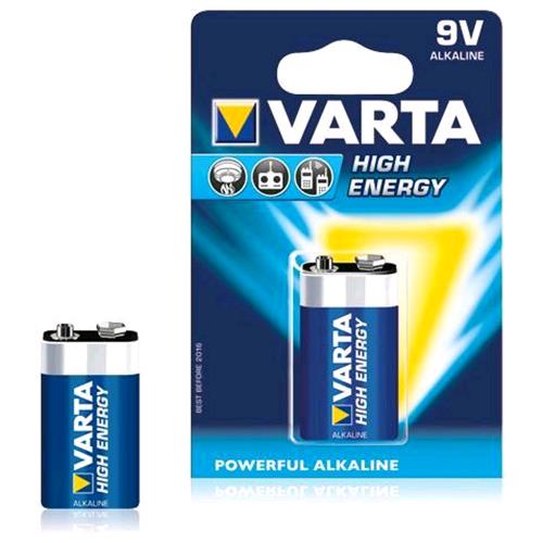 VARTA LONGLIFE POWER BLU BATTERIA ALCALINA 9V